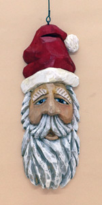 CraZ Carver Ornaments Santa Basswood 